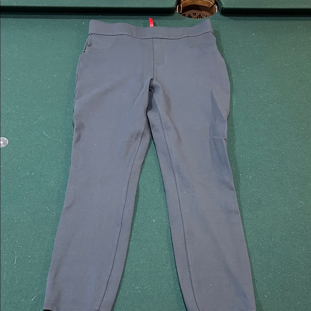 SPANX Charcoal Leggings Sz Med